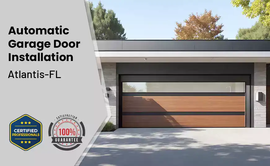 Automatic Garage Door Installation  Atlantis-FL