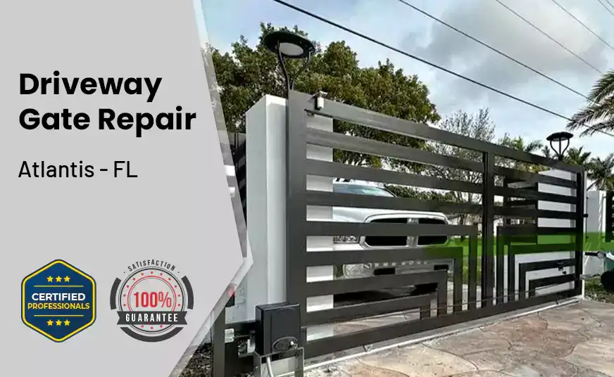 Driveway Gate Repair Atlantis - FL
