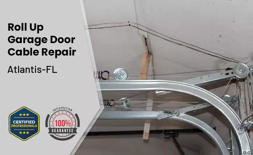 Roll Up Garage Door Cable Repair Atlantis-FL 