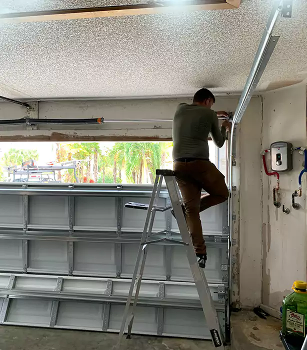 Garage Door Track Replacement in Atlantis, FL