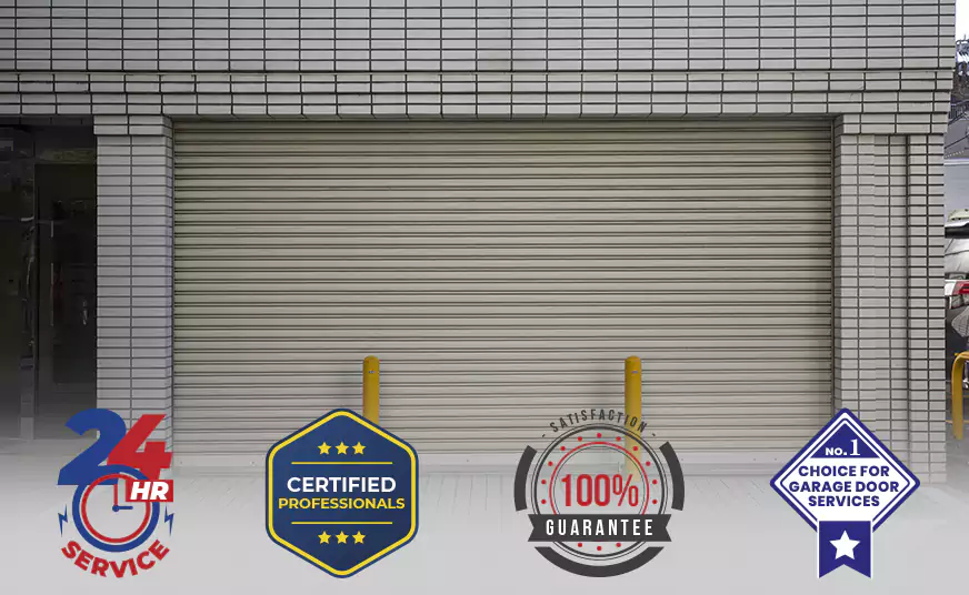 New Amarr Automatic Roll Up Garage Doors Installation in Atlantis, FL